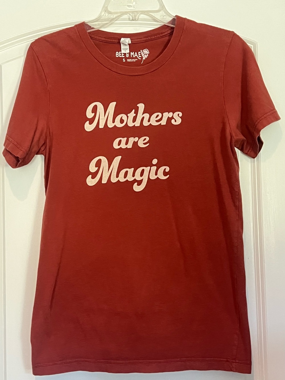 Kids "Mothers Are Magic" Red Graphic Tee